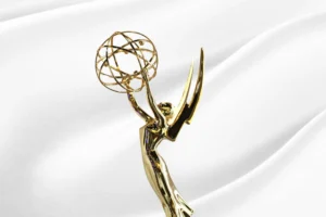 An Emmy Award statuette