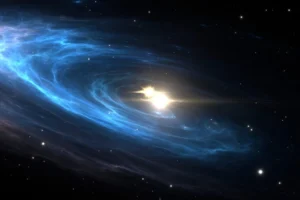 Collision of two neutron stars