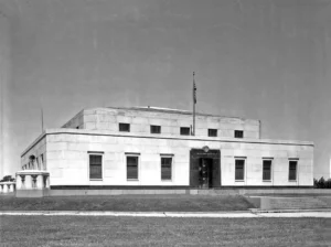 The US Bullion Depository in Kentucky, also known as Fort Knox